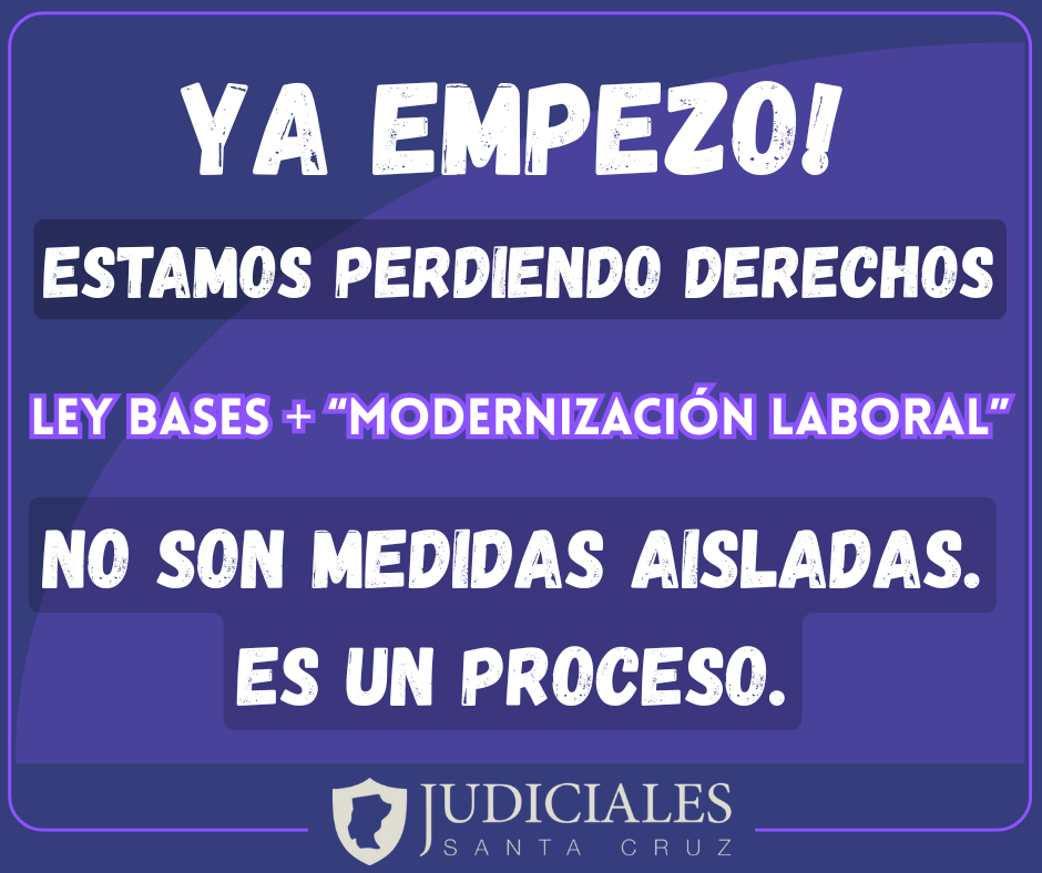 Placa sobre ley laboral